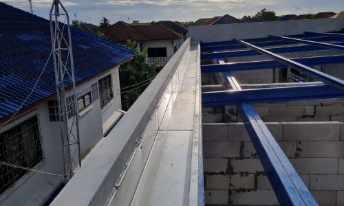 Rain gutter work (1)