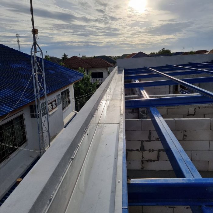 Rain gutter work (1)