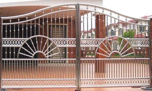 Steel door design, stainless steel (10)