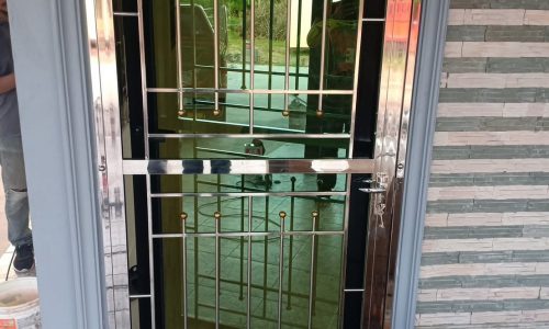Steel door design, stainless steel (3)