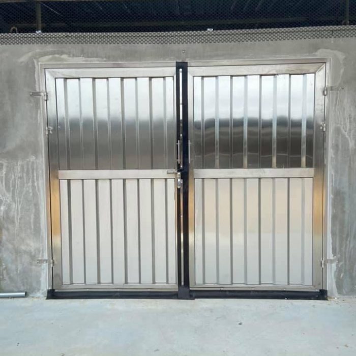 Steel door design, stainless steel (4)