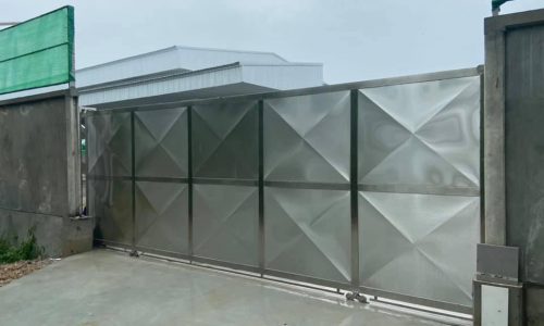 Steel door design, stainless steel (6)
