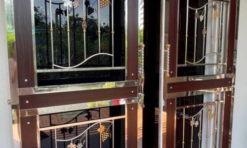 Steel door design, stainless steel (7)